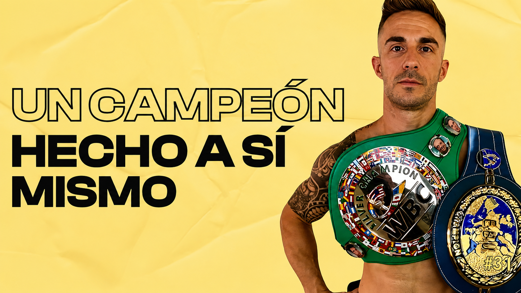 Jairo 'El Leñador' Noriega — Campeón de Europa de boxeo, entrenador en Noriega Boxing Academy Vila-real